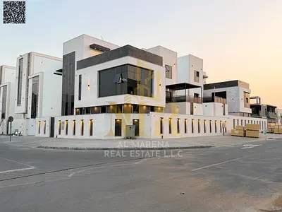 Turnkey villa, all fees included, on the main street, ready to move in, in the most prestigious area of ​​Ajman, freehold ownership for all nationalit
