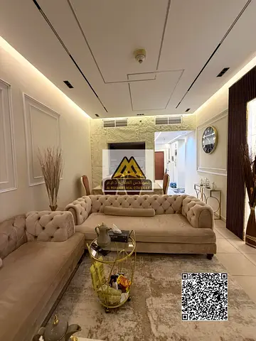 شقه للبيع في ابراج عجمان ون مساحه واسعه موقعها ممتاز قريب من الكورنيش وجميع الخدمات