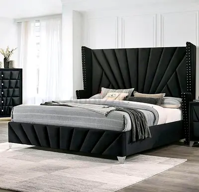 King Size Fully Custom Made Bedframe Brand New,Hydraulic Storage Can be Installed
