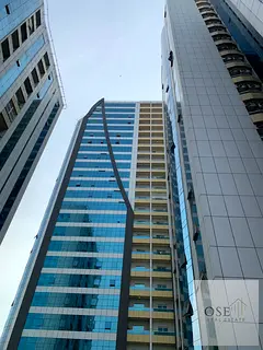 A unique opportunity to own and invest in the heart of Ajman, within the Orient Towers: a spacious t
