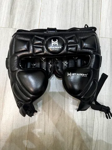 Black Hit N Move  Boxing headgear/ Martial Arts - New