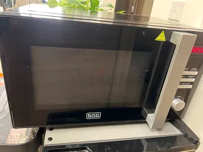 Black+Decker Countertop Microwave, Good Working Condition