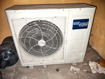 Used Super General Outdoor AC Unit (Split System Compressor) - Good Condition