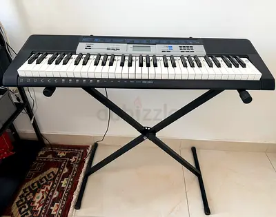 Casio 61-Key Portable Keyboard with X-Stand and Adapter