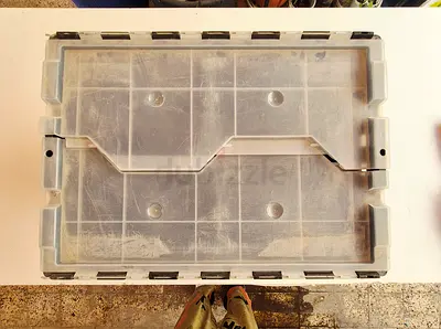 Big plastic tool box