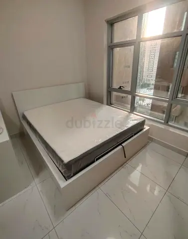 IKEA Malam ottoman queen size 160×200cm hydraulic bed frame with storage inside  bed with mattress