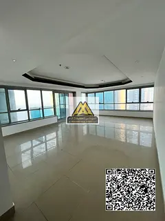 2-Bedroom Apartment for Annual Rent in Ajman Corniche – Corniche Tower | Full Sea View, High Floor
