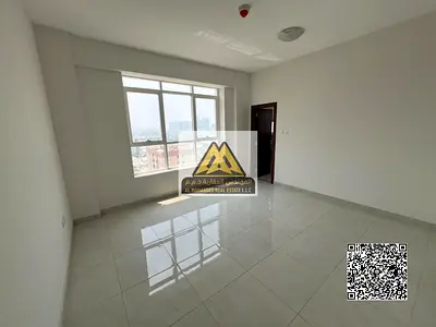 For annual rent – 2-bedroom apartment with parking in second row Ajman Corniche (prime location & balcony view)
