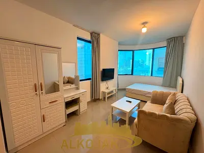 Fully Furnished Studio with balcony In Al khalidiyah , Zayed the first street, / 4800 Monthly