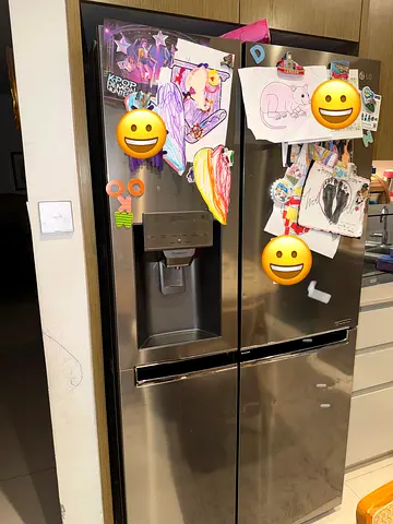 LG Stainless Steel 4-Door Refrigerator with Water Dispenser