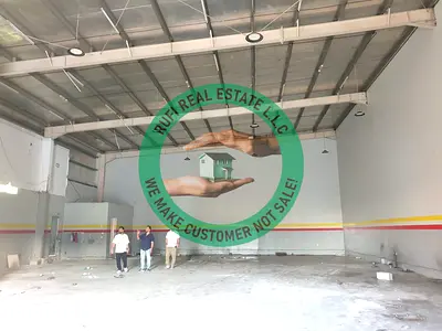 Best Location // Road Facing 5,000 Sq. Ft Warehouse for Rent in Al Jurf Industrial area, Ajman.