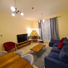 Luxurious two-bedroom apartment for rent in City Tower Al Nuaimiya 3, with easy access to Dubai and