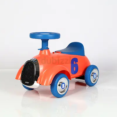 Kids Swing Car with push car - off pink 1 to 3 years