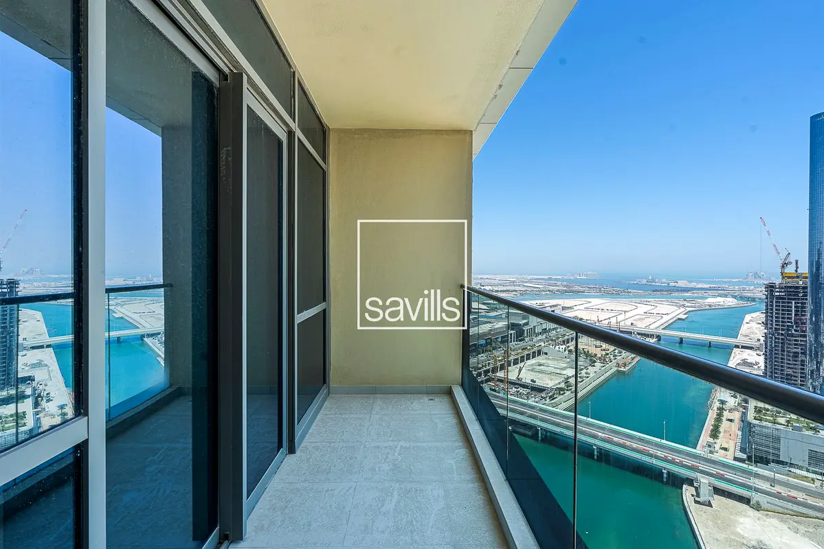 Sought-After 2BR | Full Water Views |Large Balcony