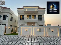 Luxury villa for sale | 3014 sq ft | 4 master bedrooms | Master living room and majlis | Modern desi