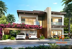 5-Bed Townhouse | Nice, DAMAC Lagoons | Furnished | Lagoon Community Views