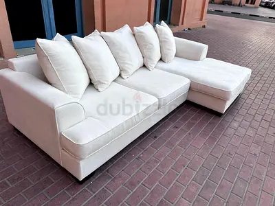 The One Kingston L Shape sofa beige