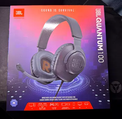 JBL Quantum 100 Wired Gaming Headset
