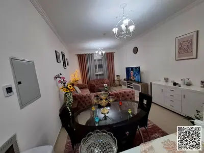 ✨ Luxury apartment for monthly rent, one bedroom and a hall with an open view, fully furnished with elegant furniture and a fully equipped kitchen