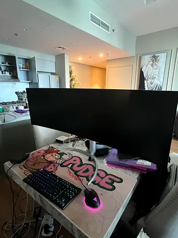 LG 49 Inch 32:9 Curved UltraWide Dual QHD 144Hz Nano IPS Monitor