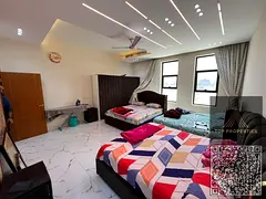 Luxury villa for annual rent in Al Bahia, fully furnished, 5 master bedrooms, maid's room, 7 bat