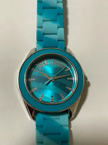 Light Blue Silicone Womens Wristwatch - Casual Fashion Watch