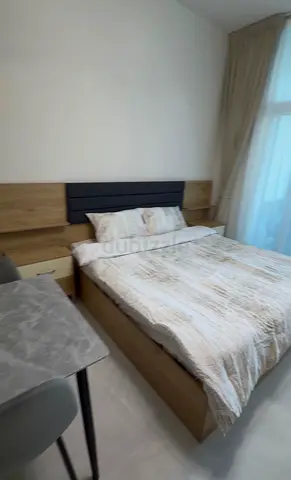 bed with side table without mattres tv unit dinning table with 2 chair balcony chair and table