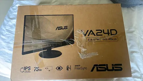 ASUS VA24D 24-inch Full HD Monitor - Brand Boxed, Good Condition