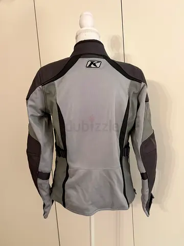 KLIM unisex Motorcycle Jacket - Light Grey, Size s (Good Condition)