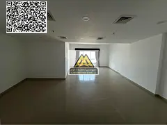Luxury apartment for rent in Ajman Corniche with a full sea view, featuring three bedrooms and a liv
