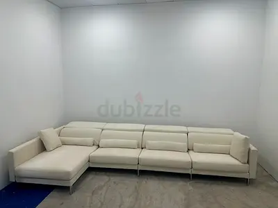 Perfect condition Italy brand lshape sofa
