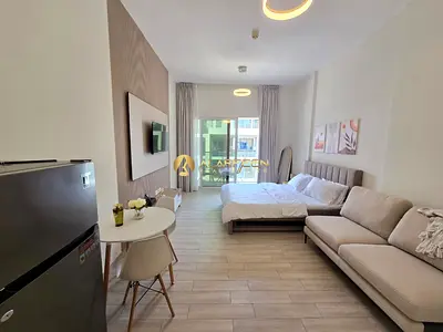 Furnished Studio | Luxury Amazing View | Balcony & Pool Access