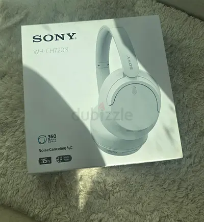 Sony WH-CH720N Wireless Noise-Cancelling Headphones (White) - New in Box