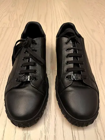Balmain Leather Sneakers Size 44 – Excellent Condition