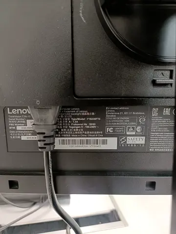 Lenovo ThinkVision T24i-10 Monitor (second unit)