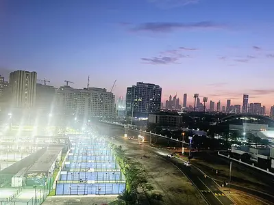 1 Month Free | HUGE 2BR WITH PADDLE COURT VIEW | NEARBY METRO