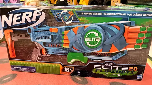Nerf Elite 2.0 Flip-16 Blaster - Complete in Box