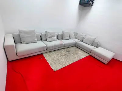 Great condition chattels and more brand off white color sofa