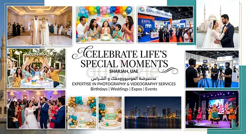 📸 Photography  Videography Services – Sharjah
