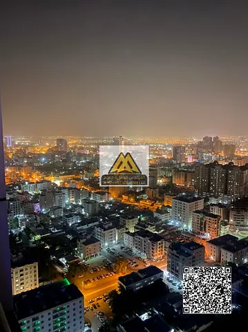 Luxury 2-Bedroom Apartment for Annual Rent – Corniche Residences, Ajman | City View, Full Facilities & Prime Location