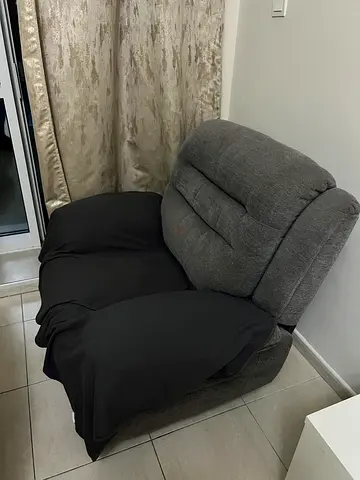 Comfortable Grey Recliner/Armchair in Good Condition