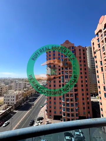 Big 3 BHK Apartment with Maid room 4 Washroom Available for Rent in AED 54,000/-in 4 Payments in Nuaimiya Towers, Ajman
