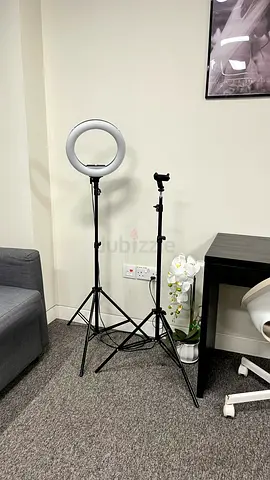 Ring Light + Phone Stand