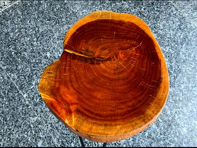 Live edge solid wood table