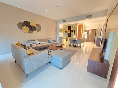 Fully Furnished | Lavish 2BHK | SZR View | Chiller Free