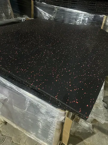 Interlocking Rubber Gym Floor Tiles - Heavy Duty