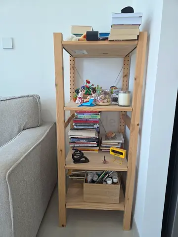 4 Floor Wooden Shelf from IKEA