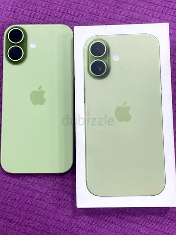 Apple iPhone 17  (Green) with Box - Good Condition only activate