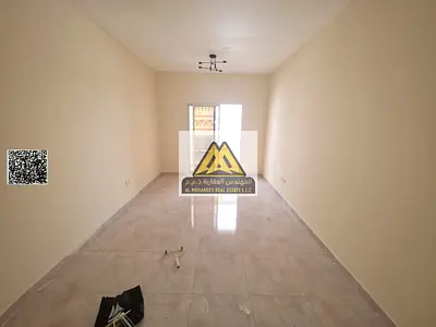 Apartment in Al Hamidiya, University Street, one bedroom and living room, master, 2 bathrooms, balcony with open view, 35,000 yearly, 4 or 6 payments,