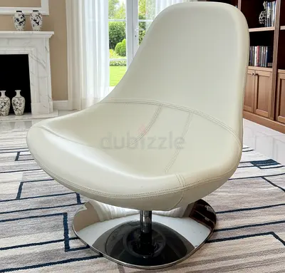 white Leather chair